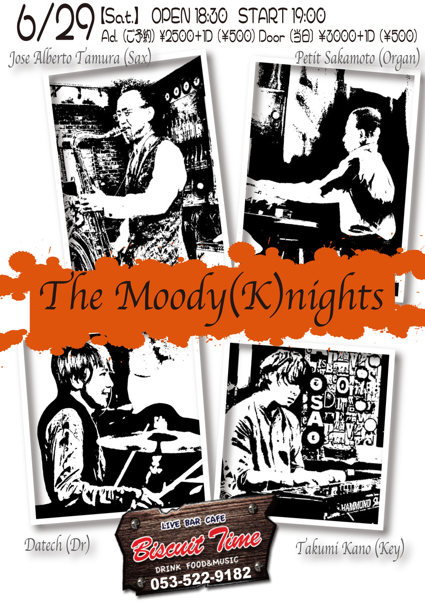 （土）The Moody （K）nights@BT